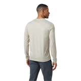 Vuori 01. MENS APPAREL - MENS LS SHIRTS - MENS LS CASUAL Men's Long Sleeve Ease Performance Henley TSH TOAST HEATHER