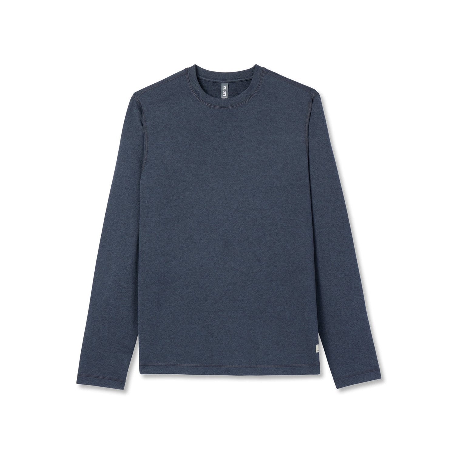 Vuori 01. MENS APPAREL - MENS LS SHIRTS - MENS LS CASUAL Men's Long Sleeve Ponto Performance Tee HMD MIDNIGHT HEATHER