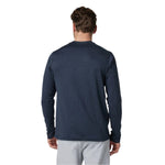 Vuori 01. MENS APPAREL - MENS LS SHIRTS - MENS LS CASUAL Men's Long Sleeve Ponto Performance Tee HMD MIDNIGHT HEATHER