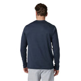 Vuori 01. MENS APPAREL - MENS LS SHIRTS - MENS LS CASUAL Men's Long Sleeve Ponto Performance Tee HMD MIDNIGHT HEATHER