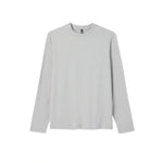 Vuori 01. MENS APPAREL - MENS LS SHIRTS - MENS LS CASUAL Men's Long Sleeve Ponto Performance Tee HFG FROST GREY HEATHER