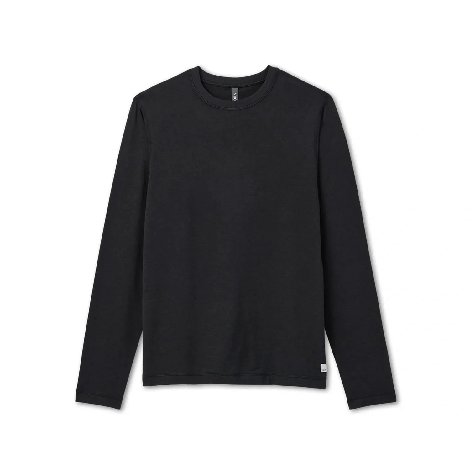 Vuori 01. MENS APPAREL - MENS LS SHIRTS - MENS LS CASUAL Men's Long Sleeve Ponto Performance Tee HBK BLACK HEATHER