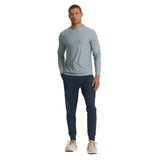 Vuori 01. MENS APPAREL - MENS LS SHIRTS - MENS LS ACTIVE Men's Long Sleeve Strato Tech Tee HSR STORMY HEATHER