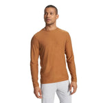 Vuori 01. MENS APPAREL - MENS LS SHIRTS - MENS LS ACTIVE Men's Long Sleeve Strato Tech Tee HAU AUTUMN HEATHER