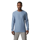 Vuori 01. MENS APPAREL - MENS LS SHIRTS - MENS LS ACTIVE Men's Long Sleeve Strato Tech Tee HTY CHAMBRAY HEATHER