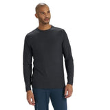 Vuori 01. MENS APPAREL - MENS LS SHIRTS - MENS LS ACTIVE Men's Long Sleeve Strato Tech Tee CHARCOAL HEATHER