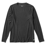 Vuori 01. MENS APPAREL - MENS LS SHIRTS - MENS LS ACTIVE Men's Long Sleeve Strato Tech Tee CHARCOAL HEATHER