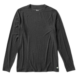 Vuori 01. MENS APPAREL - MENS LS SHIRTS - MENS LS ACTIVE Men's Long Sleeve Strato Tech Tee CHARCOAL HEATHER