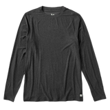 Vuori 01. MENS APPAREL - MENS LS SHIRTS - MENS LS ACTIVE Men's Long Sleeve Strato Tech Tee CHARCOAL HEATHER