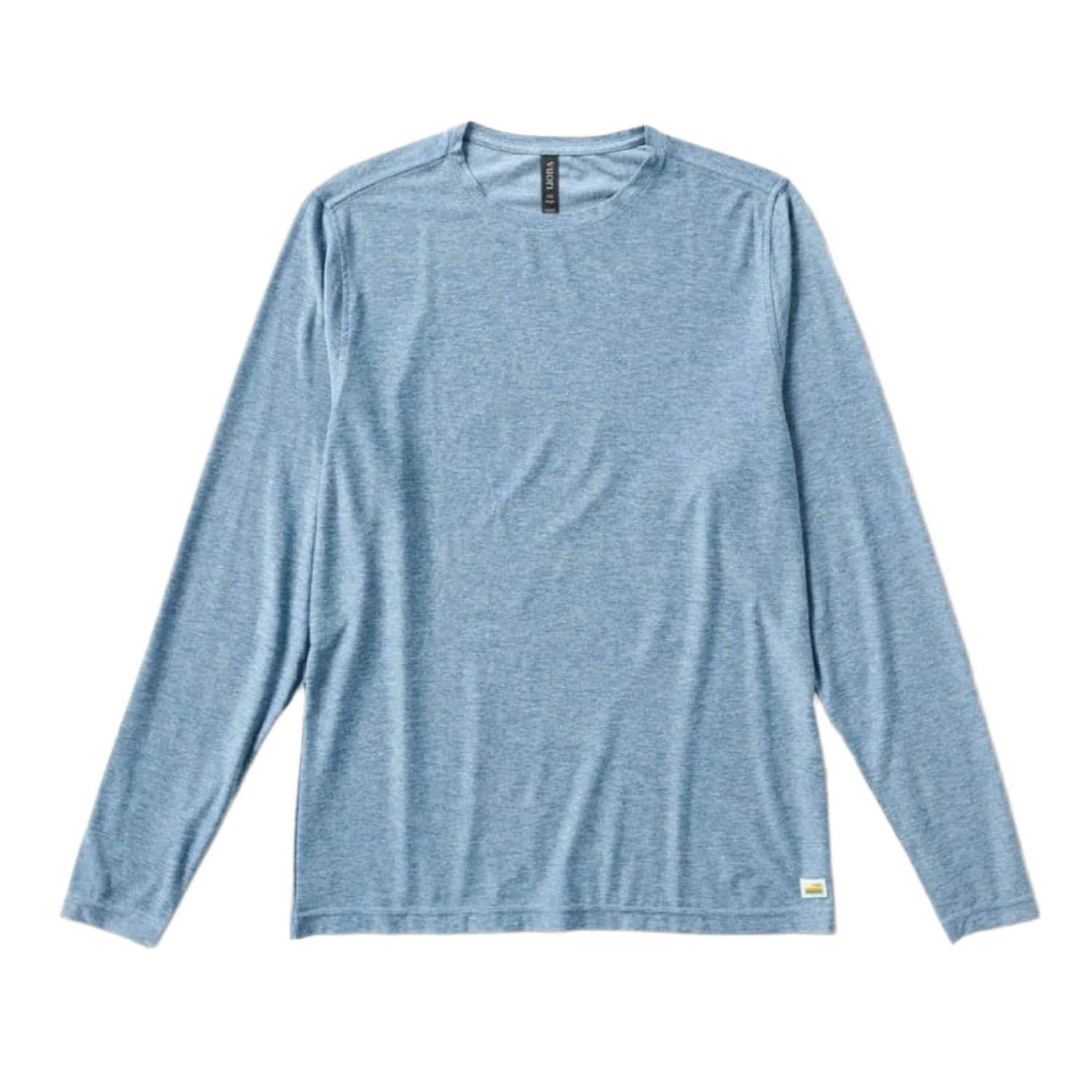 Vuori 01. MENS APPAREL - MENS LS SHIRTS - MENS LS ACTIVE Men's Long Sleeve Strato Tech Tee CLOUD HEATHER