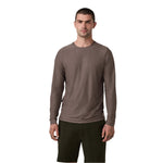 Vuori 01. MENS APPAREL - MENS LS SHIRTS - MENS LS ACTIVE Men's Long Sleeve Strato Tech Tee HHB HUCKLEBERRY HEATHER