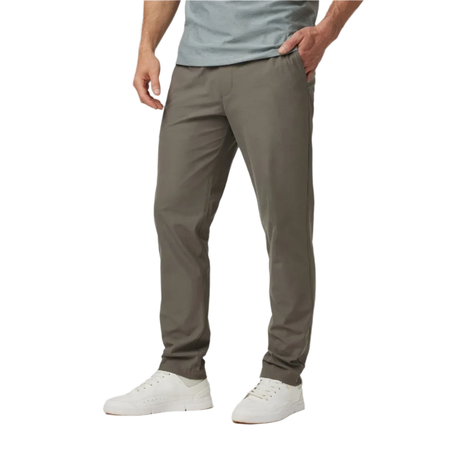 Vuori 01. MENS APPAREL - MENS PANTS - MENS PANTS CASUAL Men's Meta Elastic Waist Pant CCO COCOA