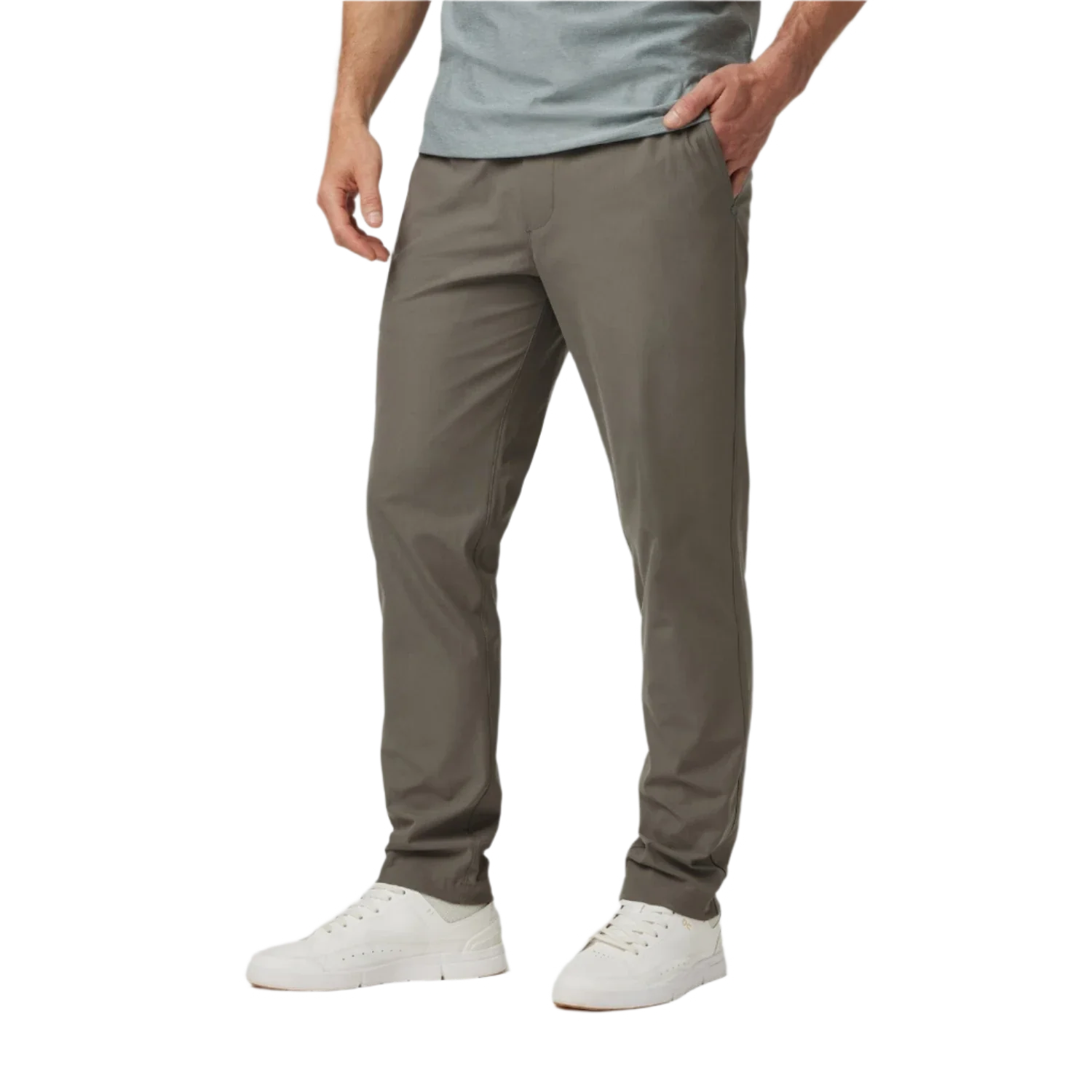 Vuori 01. MENS APPAREL - MENS PANTS - MENS PANTS LOUNGE Men's Meta Elastic Waist Pant CCO COCOA