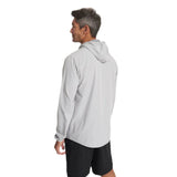 Vuori 01. MENS APPAREL - MENS JACKETS - MENS JACKETS WIND Men's Outdoor Trainer Shell PTL PLATINUM LINEN TEXTURE