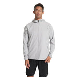 Vuori 01. MENS APPAREL - MENS JACKETS - MENS JACKETS WIND Men's Outdoor Trainer Shell PTL PLATINUM LINEN TEXTURE