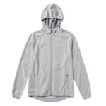 Vuori 01. MENS APPAREL - MENS JACKETS - MENS JACKETS WIND Men's Outdoor Trainer Shell PTL PLATINUM LINEN TEXTURE