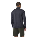 Vuori 01. MENS APPAREL - MENS HOODIES|SWEATERS - MENS PO Q ZIP Men's Ponto Half Zip Mock Neck HCC CHARCOAL HEATHER