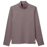 Vuori 01. MENS APPAREL - MENS HOODIES|SWEATERS - MENS PO Q ZIP Men's Ponto Half Zip Mock Neck HHB HUCKLEBERRY HEATHER