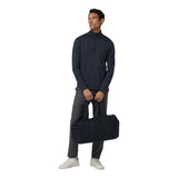 Vuori 01. MENS APPAREL - MENS HOODIES|SWEATERS - MENS PO Q ZIP Men's Ponto Half Zip Mock Neck HIN INK HEATHER