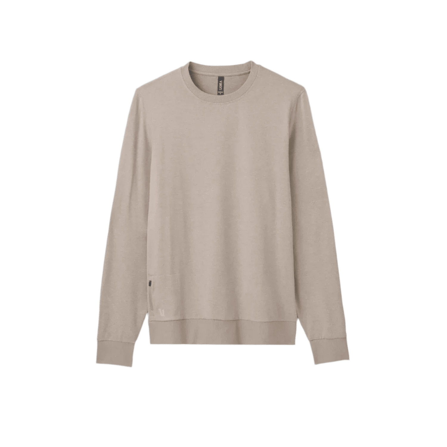 Vuori 01. MENS APPAREL - MENS HOODIES|SWEATERS - MENS PO SWEATERS Men's Ponto Performance Crew HDA DARK SALT HEATHER