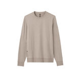 Vuori 01. MENS APPAREL - MENS HOODIES|SWEATERS - MENS PO SWEATERS Men's Ponto Performance Crew HDA DARK SALT HEATHER