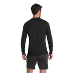 Vuori 01. MENS APPAREL - MENS HOODIES|SWEATERS - MENS PO SWEATERS Men's Ponto Performance Crew HBK BLACK HEATHER