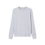 Vuori 01. MENS APPAREL - MENS HOODIES|SWEATERS - MENS PO SWEATERS Men's Ponto Performance Crew HPT PLATINUM HEATHER