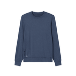 Vuori 01. MENS APPAREL - MENS HOODIES|SWEATERS - MENS PO SWEATERS Men's Ponto Performance Crew HAZ AZURE HEATHER