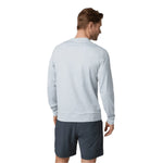 Vuori 01. MENS APPAREL - MENS HOODIES|SWEATERS - MENS PO SWEATERS Men's Ponto Performance Crew HPT PLATINUM HEATHER