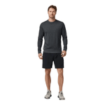 Vuori 01. MENS APPAREL - MENS HOODIES|SWEATERS - MENS PO SWEATERS Men's Ponto Performance Crew HCC CHARCOAL HEATHER