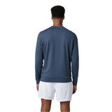 Vuori 01. MENS APPAREL - MENS HOODIES|SWEATERS - MENS PO SWEATERS Men's Ponto Performance Crew HAZ AZURE HEATHER