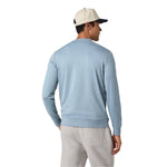 Vuori 01. MENS APPAREL - MENS HOODIES|SWEATERS - MENS PO SWEATERS Men's Ponto Performance Crew HFT FLINT HEATHER