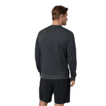 Vuori 01. MENS APPAREL - MENS HOODIES|SWEATERS - MENS PO SWEATERS Men's Ponto Performance Crew HCC CHARCOAL HEATHER