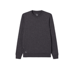 Vuori 01. MENS APPAREL - MENS HOODIES|SWEATERS - MENS PO SWEATERS Men's Ponto Performance Crew HCC CHARCOAL HEATHER