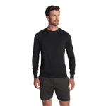 Vuori 01. MENS APPAREL - MENS HOODIES|SWEATERS - MENS PO SWEATERS Men's Ponto Performance Crew HBK BLACK HEATHER