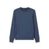 Vuori 01. MENS APPAREL - MENS LS SHIRTS - MENS LS CASUAL Men's Ponto Performance Crew HAZ AZURE HEATHER