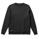 Vuori 01. MENS APPAREL - MENS LS SHIRTS - MENS LS CASUAL Men's Ponto Performance Crew HBK BLACK HEATHER