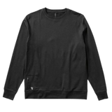 Vuori 01. MENS APPAREL - MENS LS SHIRTS - MENS LS CASUAL Men's Ponto Performance Crew HBK BLACK HEATHER