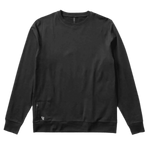 Vuori 01. MENS APPAREL - MENS LS SHIRTS - MENS LS CASUAL Men's Ponto Performance Crew HBK BLACK HEATHER