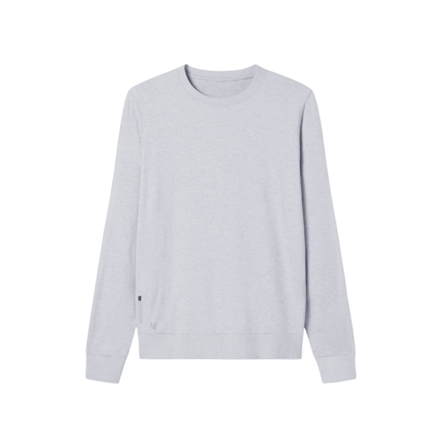 Vuori 01. MENS APPAREL - MENS LS SHIRTS - MENS LS CASUAL Men's Ponto Performance Crew HPT PLATINUM HEATHER