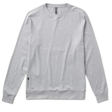 Vuori 01. MENS APPAREL - MENS LS SHIRTS - MENS LS CASUAL Men's Ponto Performance Crew HPT PLATINUM HEATHER