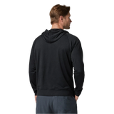 Vuori 01. MENS APPAREL - MENS LS SHIRTS - MENS LS HOODY Men's Ponto Performance Half Zip Hoodie HBK BLACK HEATHER