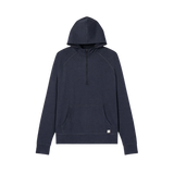 Vuori 01. MENS APPAREL - MENS LS SHIRTS - MENS LS HOODY Men's Ponto Performance Half Zip Hoodie HMD MIDNIGHT HEATHER