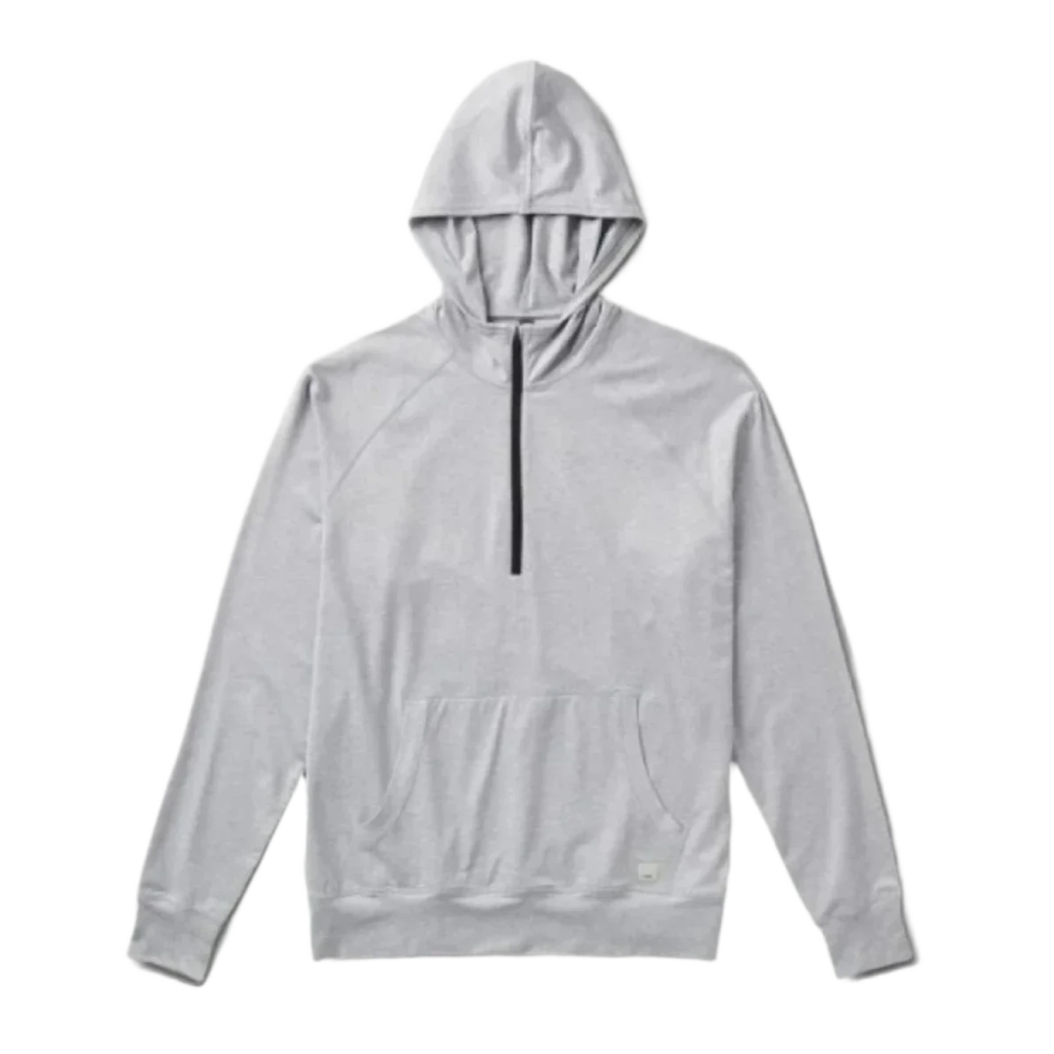 Vuori 01. MENS APPAREL - MENS LS SHIRTS - MENS LS HOODY Men's Ponto Performance Half Zip Hoodie HPT PLATINUM HEATHER