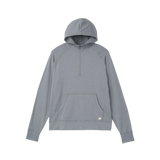 Vuori 01. MENS APPAREL - MENS LS SHIRTS - MENS LS HOODY Men's Ponto Performance Half Zip Hoodie STH STEEL HEATHER