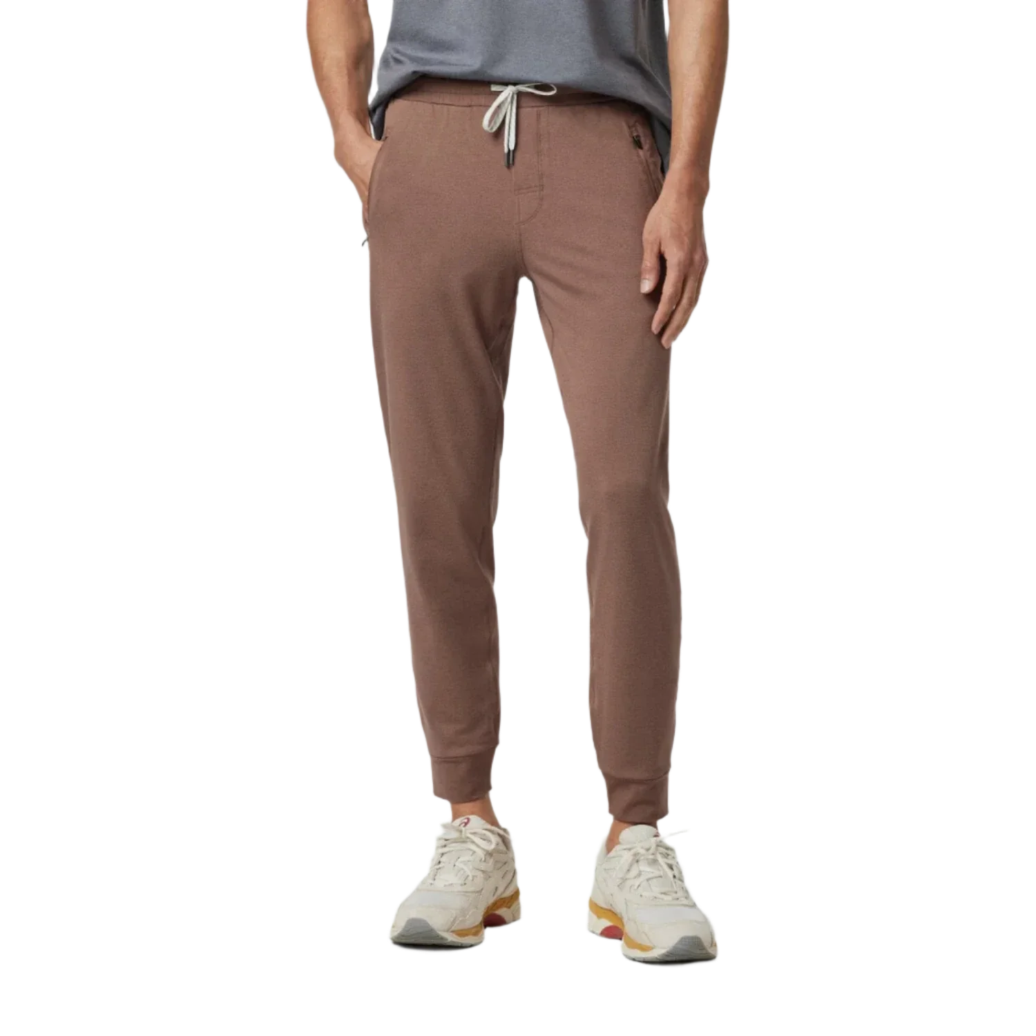 Vuori 01. MENS APPAREL - MENS PANTS - MENS PANTS LOUNGE Men's Ponto Performance Jogger HMM CARDAMOM HEATHER