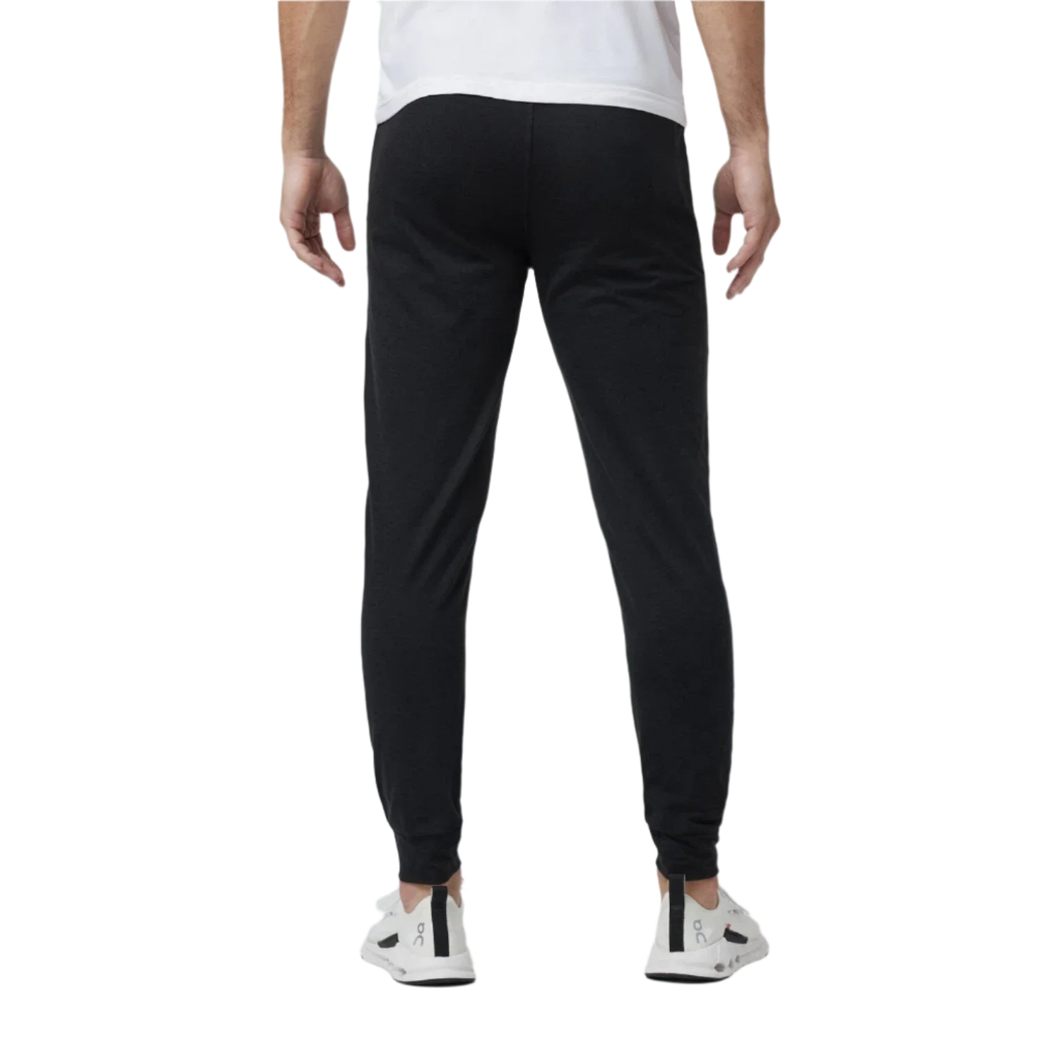 Vuori 01. MENS APPAREL - MENS PANTS - MENS PANTS LOUNGE Men's Ponto Performance Jogger HBK BLACK HEATHER