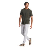 Vuori 01. MENS APPAREL - MENS PANTS - MENS PANTS LOUNGE Men's Ponto Performance Jogger HPT PLATINUM HEATHER