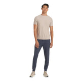 Vuori 01. MENS APPAREL - MENS PANTS - MENS PANTS LOUNGE Men's Ponto Performance Jogger HAZ AZURE HEATHER