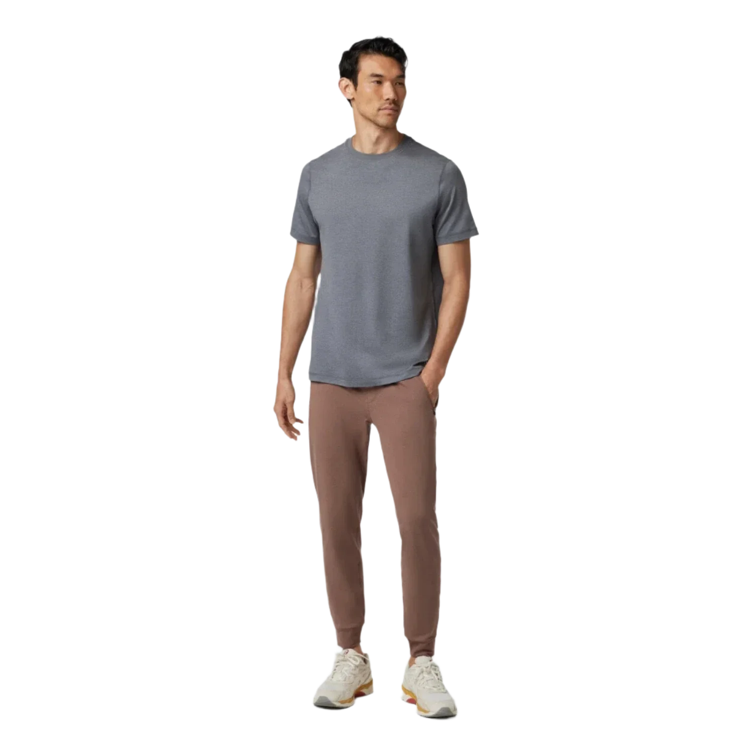 Vuori 01. MENS APPAREL - MENS PANTS - MENS PANTS LOUNGE Men's Ponto Performance Jogger HMM CARDAMOM HEATHER